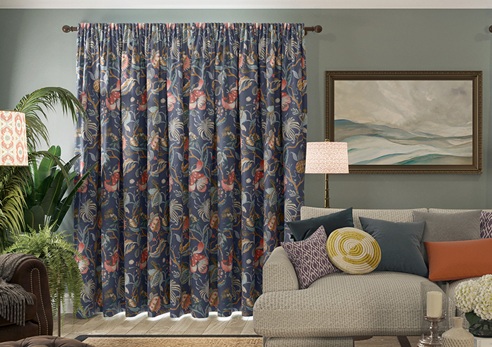 Morton, Midnight - Made to Measure Curtains - Image 7
